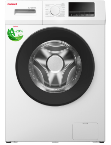 CORBERO LAVADORA 12KG 1400RPM FUNCION VAPOR CLASE A -10%  MOTOR INVERTER