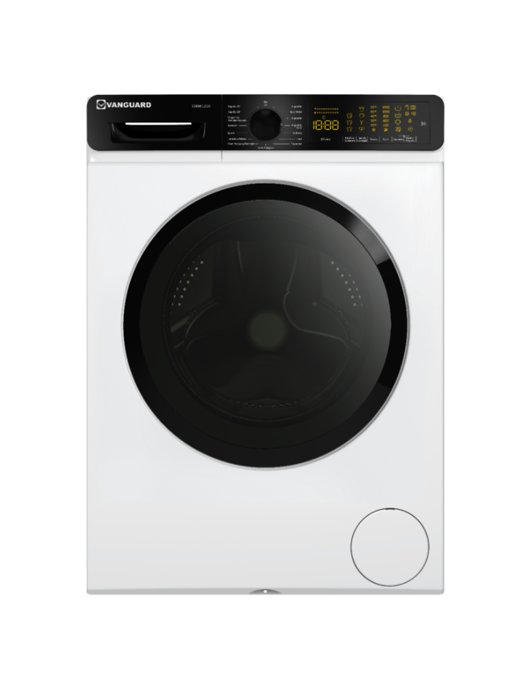 VANGUARD LAVADORA 8KG 1200RPM CLASE A LAVADO VAPOR PANTALLA TACTIL