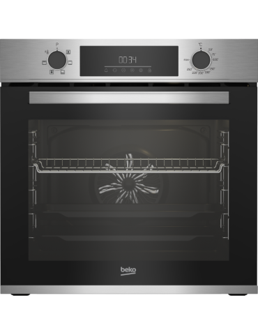 BEKO HORNO INOX MULTIFUNCION HIDROLITICO 72L VAPOR 6 FUNCIONES DIGITAL  A