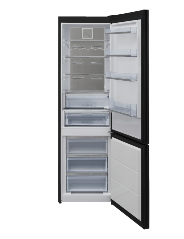 VANGUARD COMBI NO FROST 185X60x66 CMS CRITAL NEGRO CLASE E 2