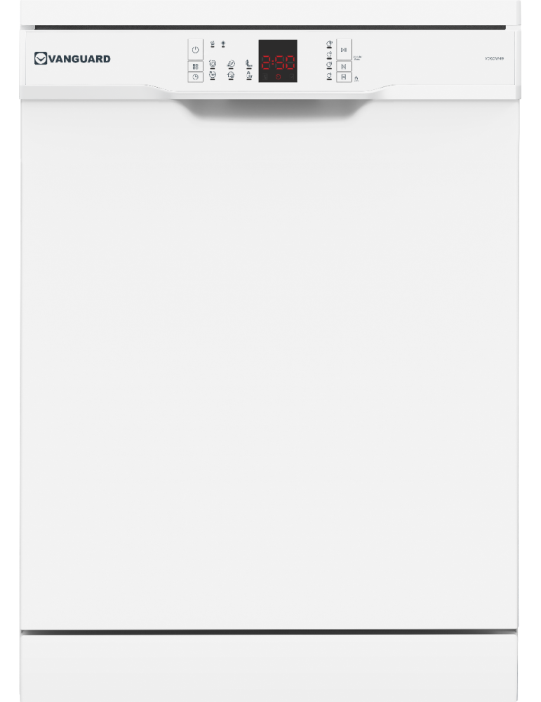 VANGUARD LAVAVAJILLAS 60CM BLANCO CLASE E 12CUBIERTOS 6 PROG