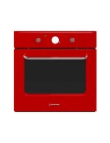 NODOR HORNO ROJO 59X59,5X56,6 PUERTAS DESMONTABLES MULTIFUNCION 9 FUNC. GUIAS 53 LITROS   A
