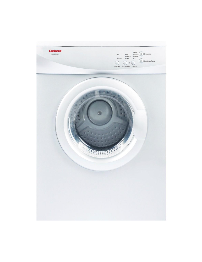 CORBERO SECADORA 7 KG EVACUACION  C