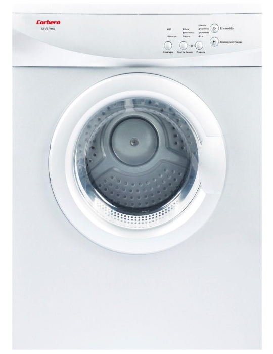 CORBERO SECADORA 7 KG EVACUACION  C