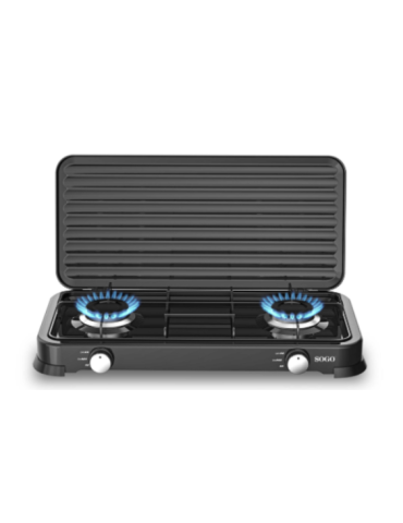 SOGO HORNILLO GAS 2 FG NEGRO USO EXCLUISVO EXTERIOR