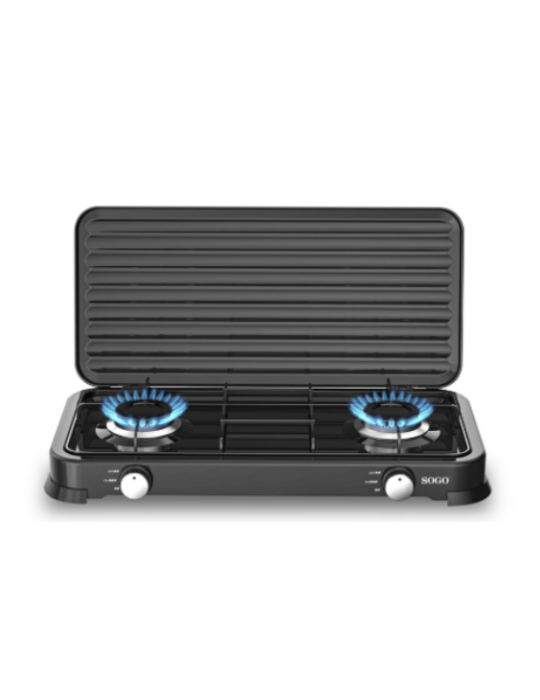 SOGO HORNILLO GAS 2 FG NEGRO USO EXCLUISVO EXTERIOR